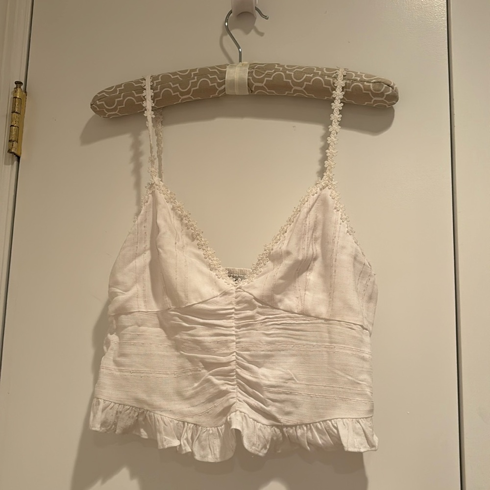 ZARA white tank